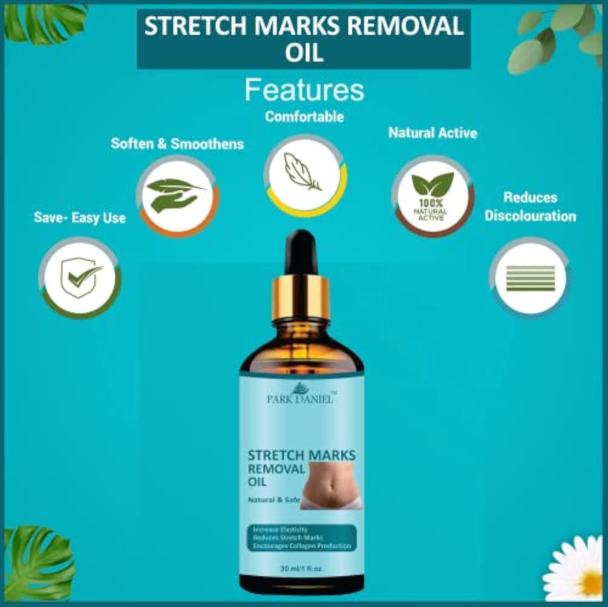 Premium Stretch Marks Removal Oil Combo Pack of 3